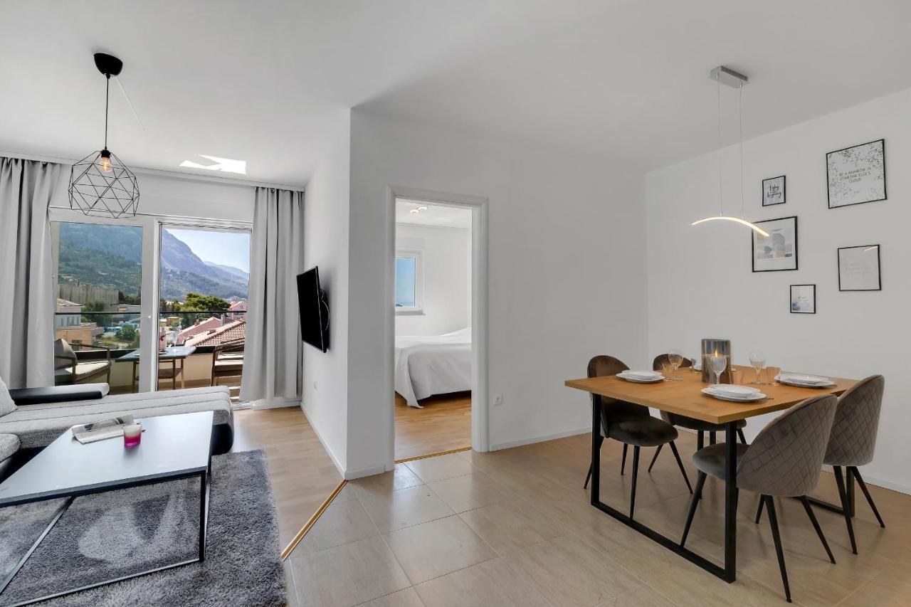 Seaview Apartment Ella Makarska Kültér fotó